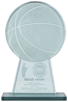 1985-86 Michael Jordan HA-LO Community Service Award 